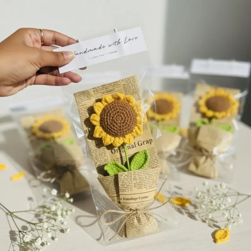  Girasol tejido 