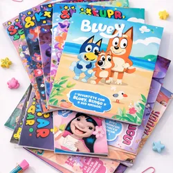 Libros de colorear con pegatinas 