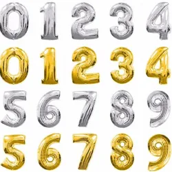 Números de 40 pulgadas (1metro)