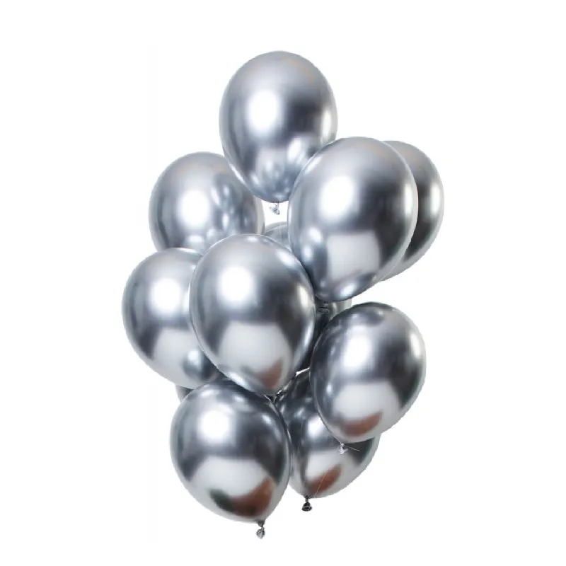 Paquetes de globos cromados (50)