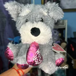 Perrito peluche Woof you