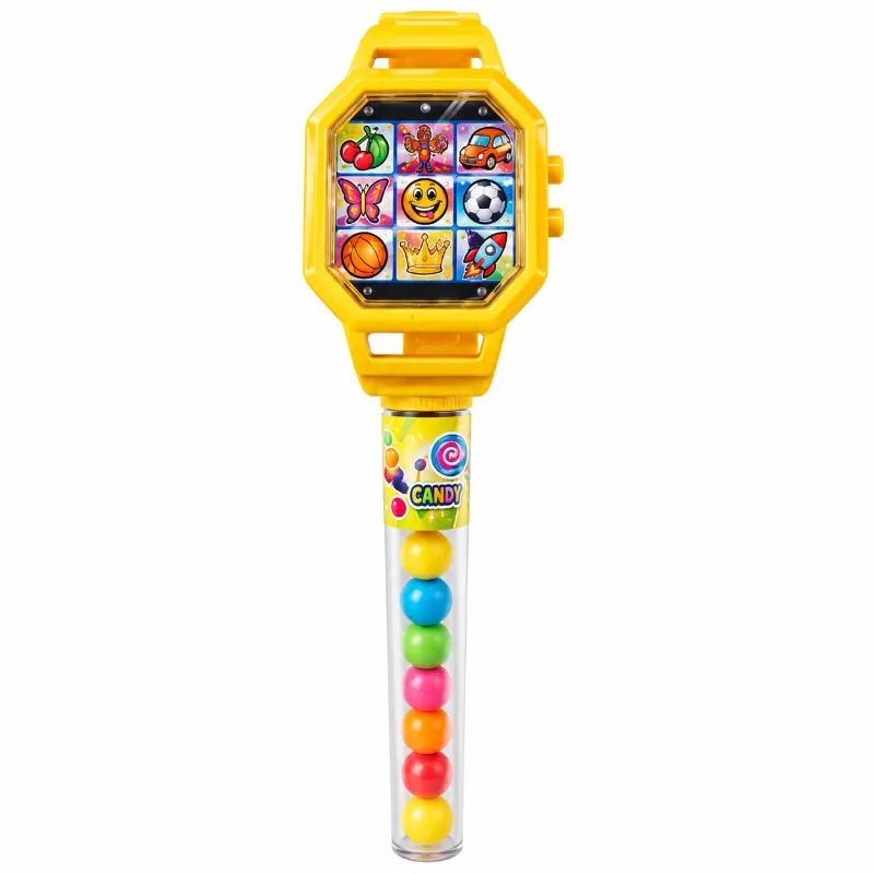 Reloj con caramelos