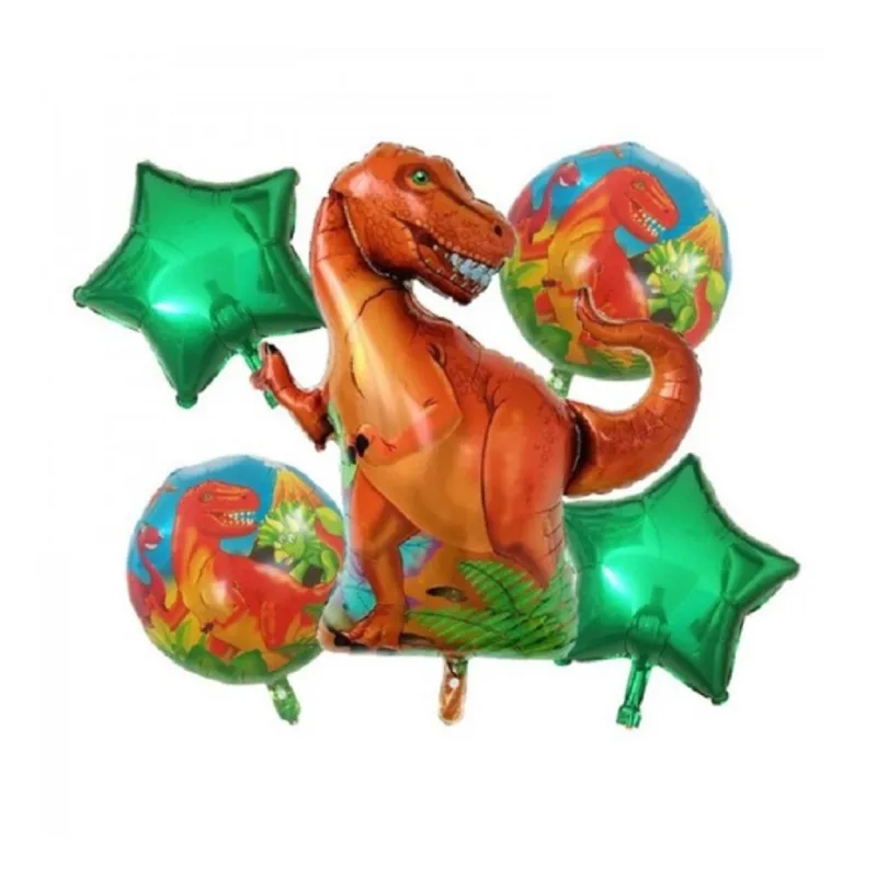 Set de globos Dinosaurios 