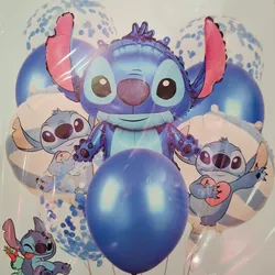 Set de 9 globos Stich