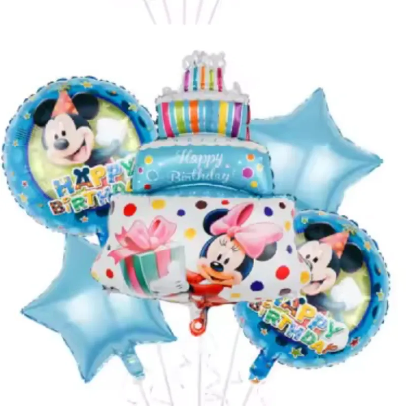 Set de Globos cake Mickey Mouse y Minnie 