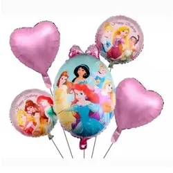 Set de globos de Princesas