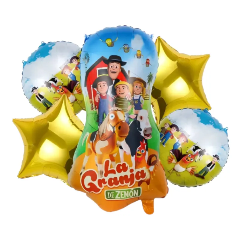 Set de globos Granja de Zenón 