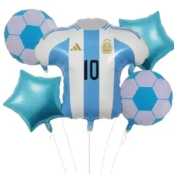 Set de globos Messi