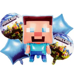 Set de globos Minecraft