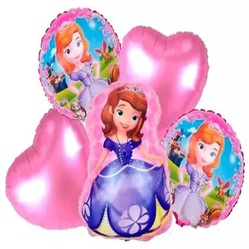 Set de globos Princesa Sofía 