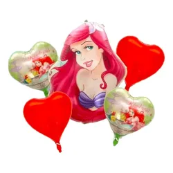 Set de Globos Sirenita Ariel