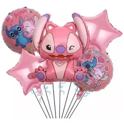 Set de Globos Stich rosa