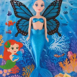 Sirena lumínica con alas