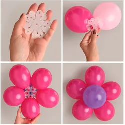 Soporte para flores de globos
