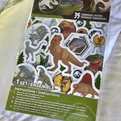 Tatuajes temporales Dinosaurios