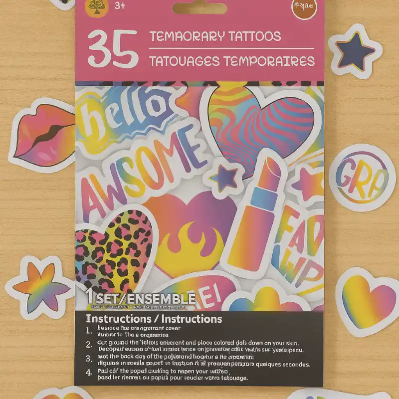 Tatuajes temporales Para niñas