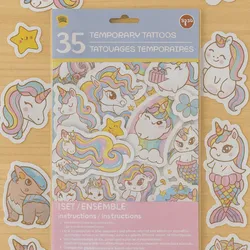 Tatuajes temporales Unicornio