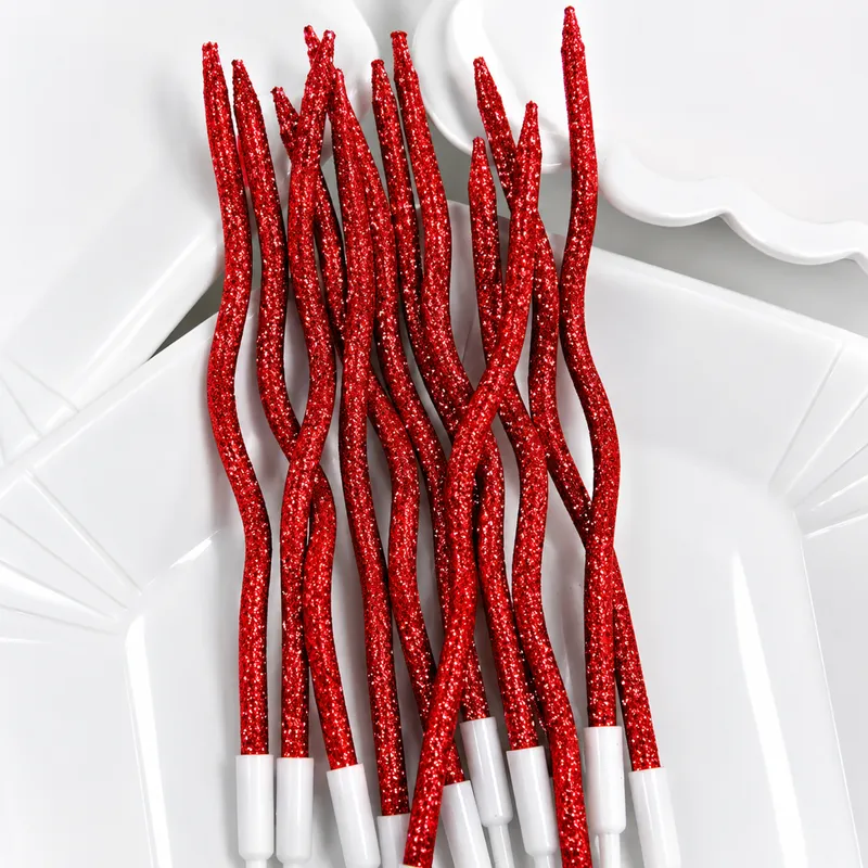Velas de onduladas de brillo