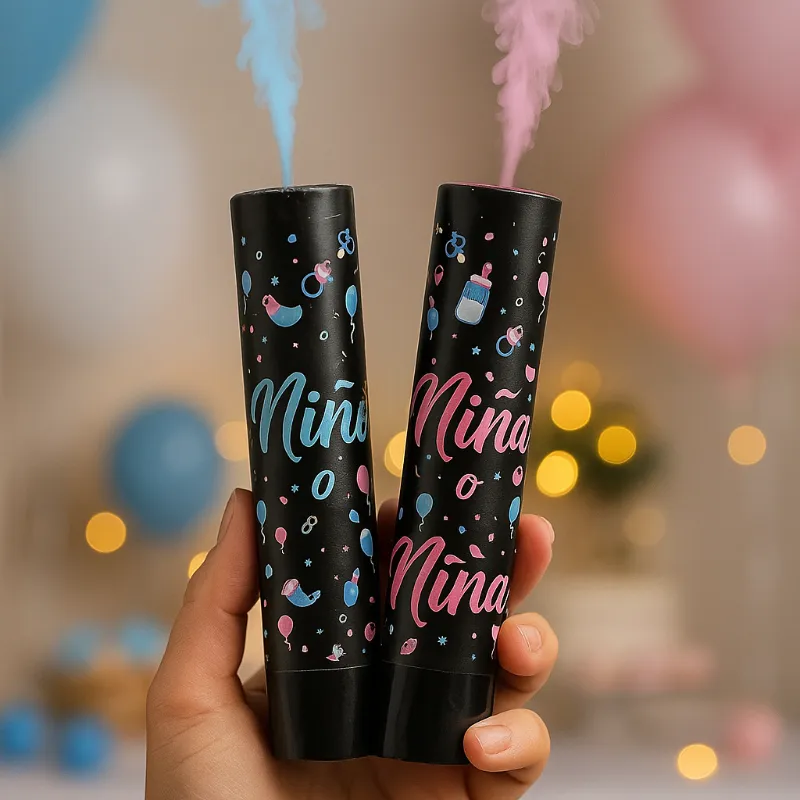 Velas de humo para revelación 