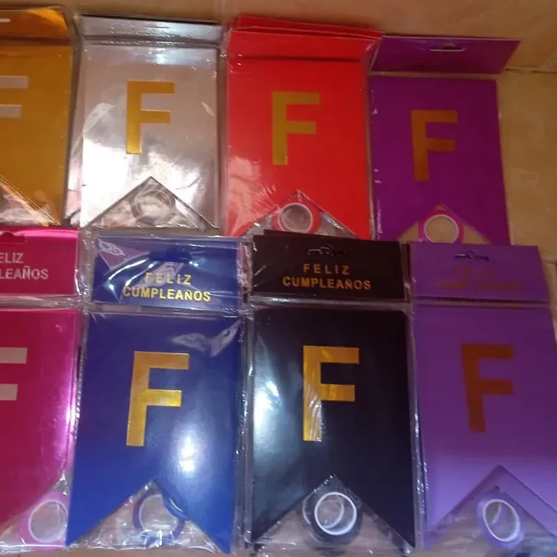 Banderines de feliz cumpleaños 