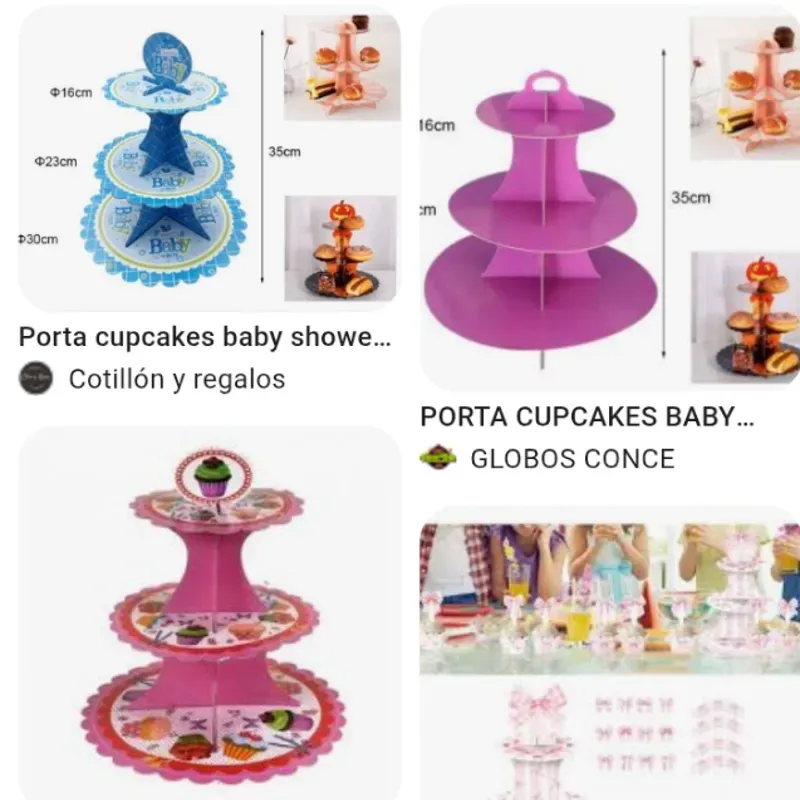 Bases para cupcakes 