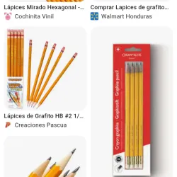 Lápices con gomas 