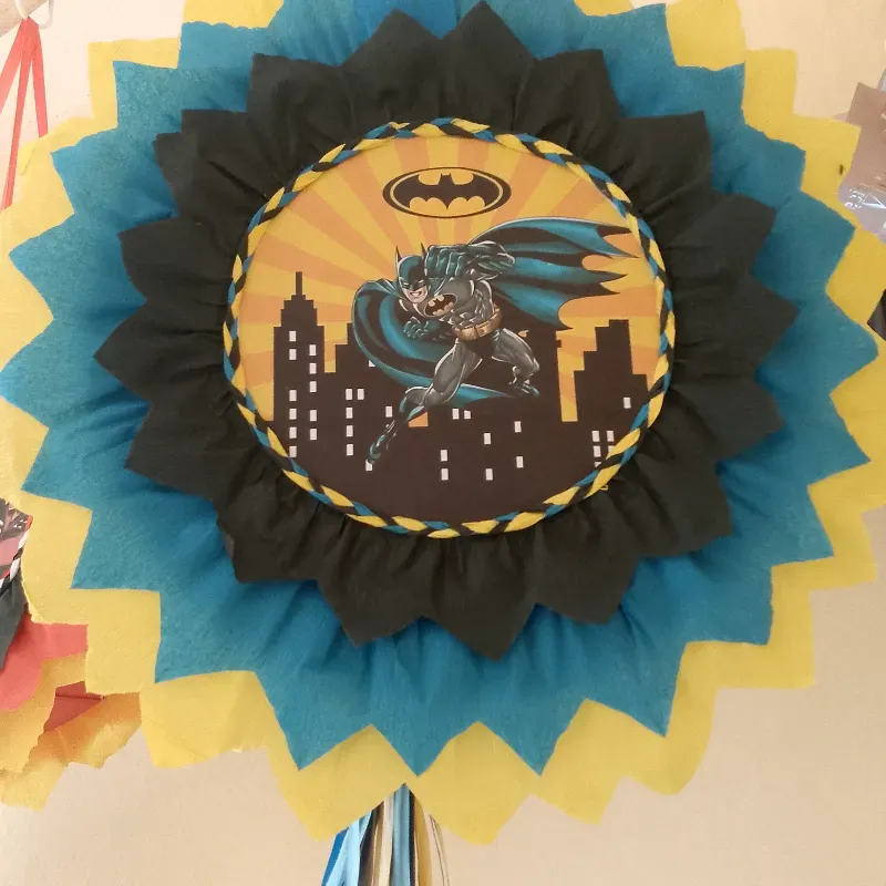 Piñata redonda de Batman 