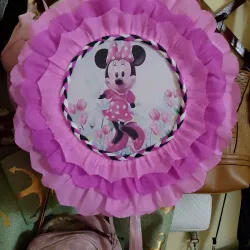 Piñata redonda de  mini