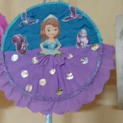 Piñata redonda de sofia