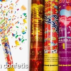 Cañón confeti