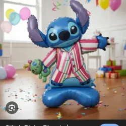 Globo metálico de Stich