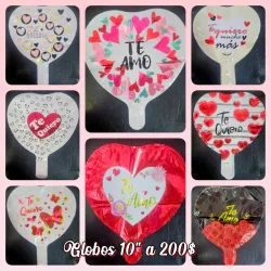Globos de amor 10"