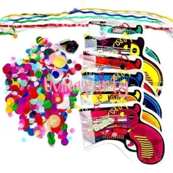 Pistolas de confeti