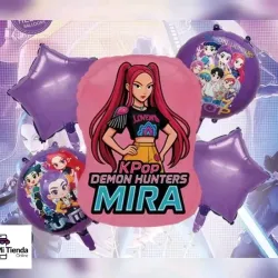 Set de 5 globos de las Kpop