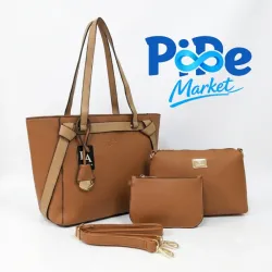 CARTERA "KAMELIA" + 2 ACCESORIOS