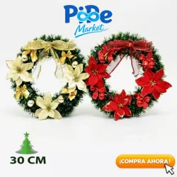 CORONA DE NAVIDAD (30cm Ø)