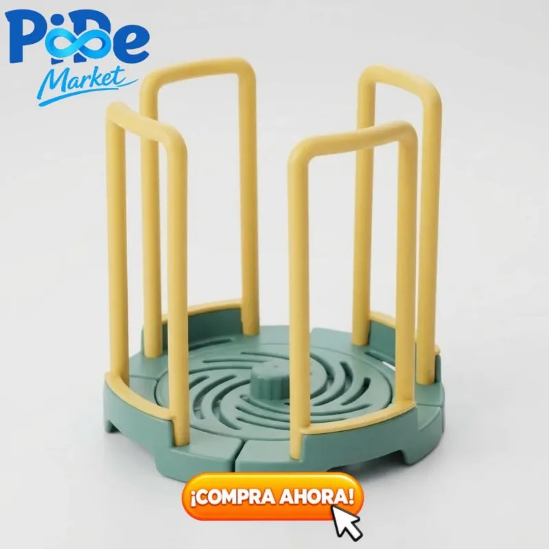 ESCURRE CUENCOS FLEXIBLE Y PLEGABLE