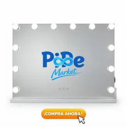 ESPEJO DE PARED CON LUCES