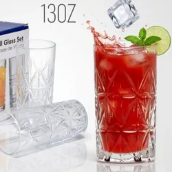 Jgo de vasos 6pzs