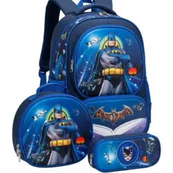 Mochila + lonchera y cartuchera