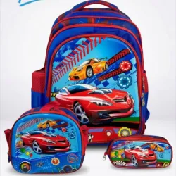 Mochila + lonchera y cartuchera