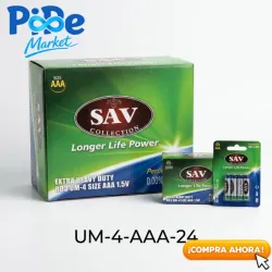 PQTE DE 4 PILAS AAA