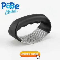PICADOR DE AJO DE ACERO INOXIDABLE