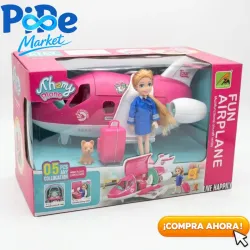SET DE AVIÓN Y AEROMOZA