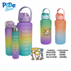 SET DE BOTELLAS DE AGUA