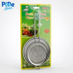 SET DE COLADORES 3 PZS