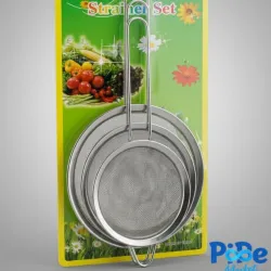 Set de coladores 3pzs