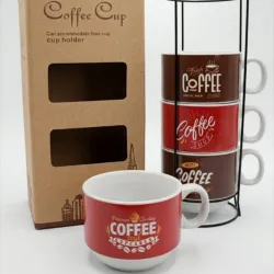 Taza torre 4pzs
