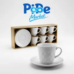 JGO DE 6 TAZAS + PLATOS