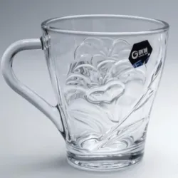 Tazas de cristal jgo de 6